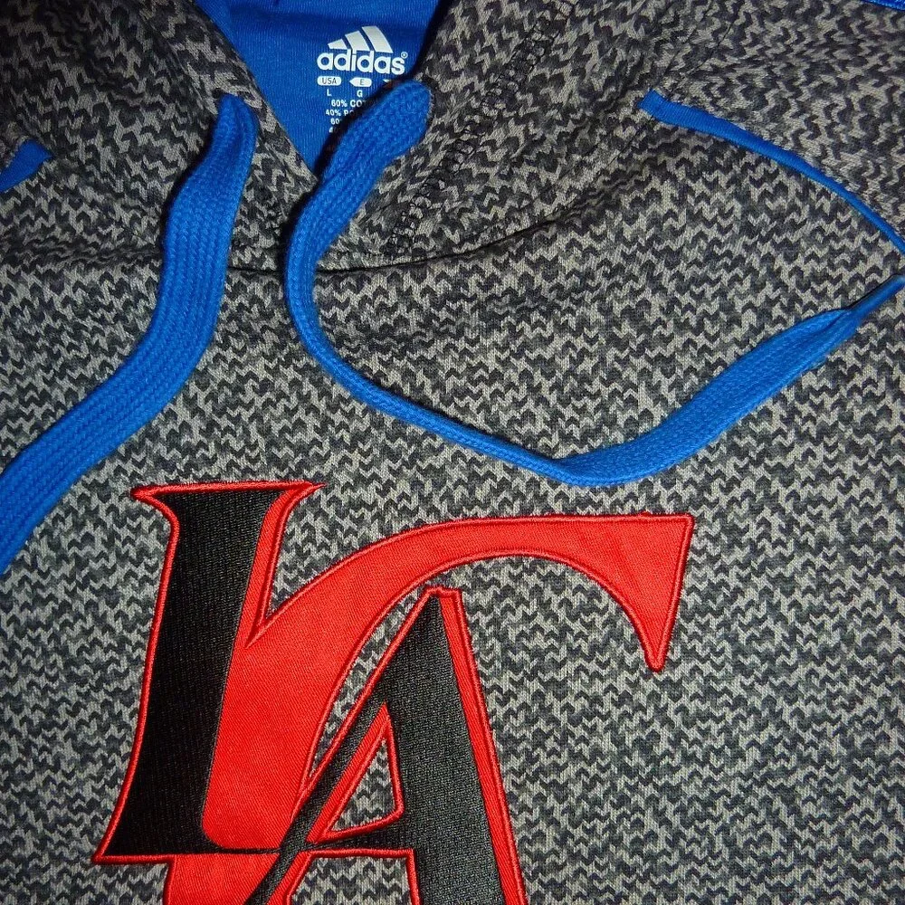 Los Angeles Clippers Hoodie NEW w/ TAGS Adidas officially licensed NBA LAC Large